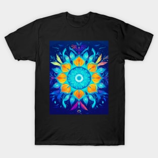 Whimsical Wonders: Embrace the Magic of Inspired by Nature Mandala Artwork T-Shirt